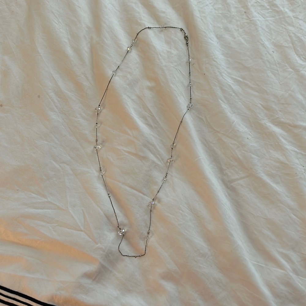 Long beaded necklace